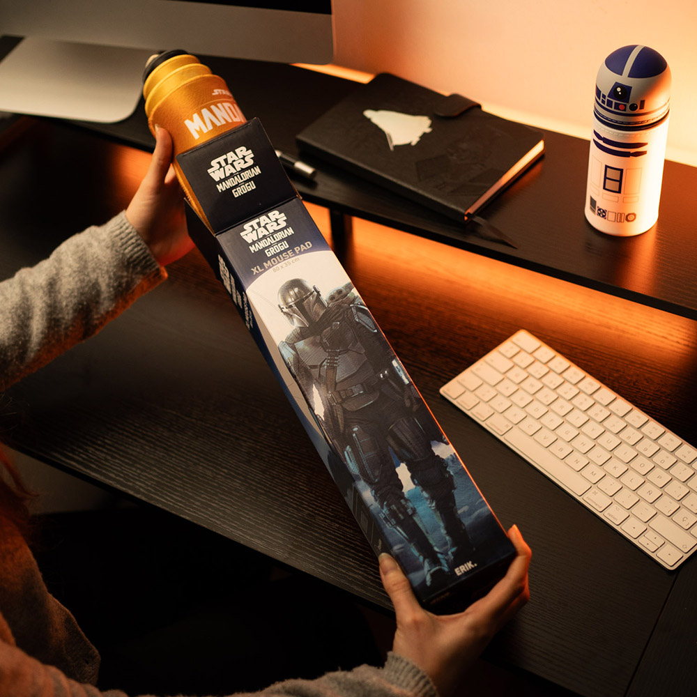 Gaming Pad XL 35Χ80cm STAR WARS THE MANDALORIAN AND GROGU
