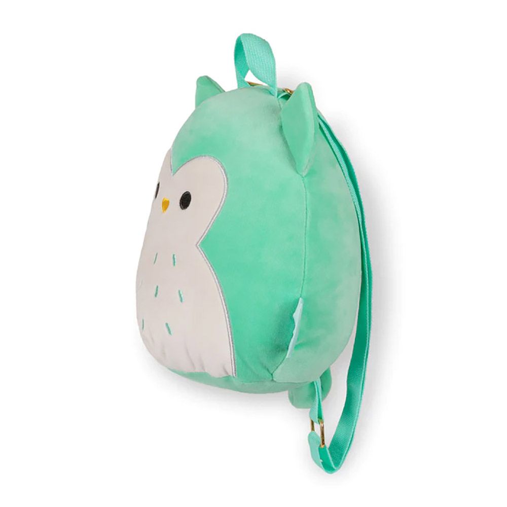 Mini Plush Backpack SQUISHMALLOWS Winston the Teal Owl