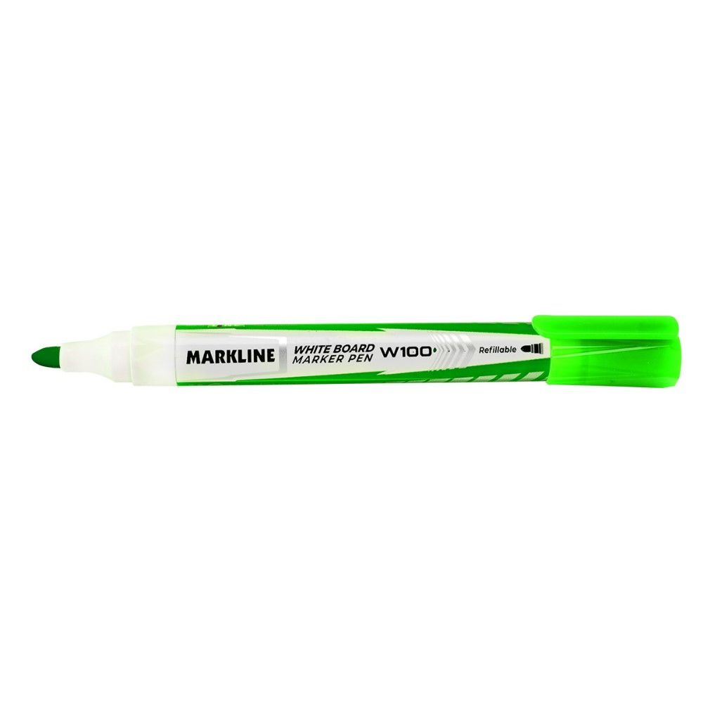 Μαρκαδόρος Ασπροπίνακα LINC Markline/πράσινο 10τμχ
