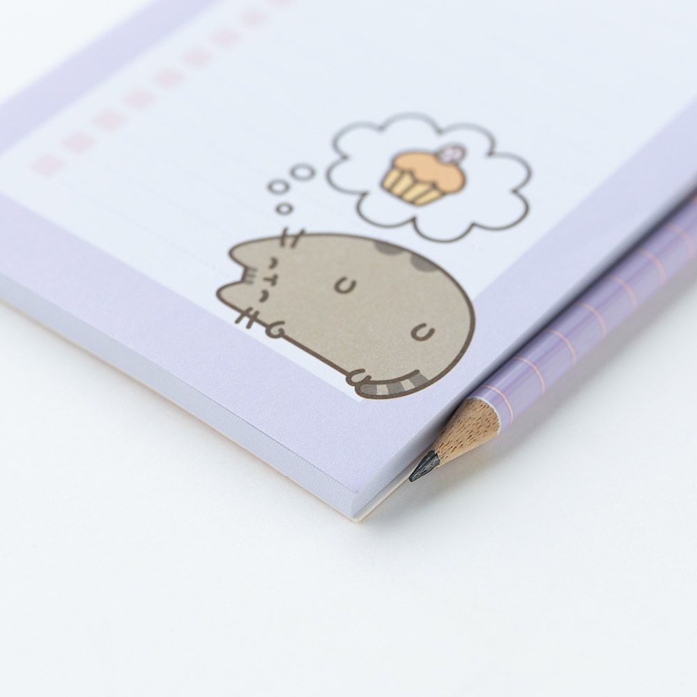 Notes Pad 65sh with Magnet & Pencil PUSHEEN Moments