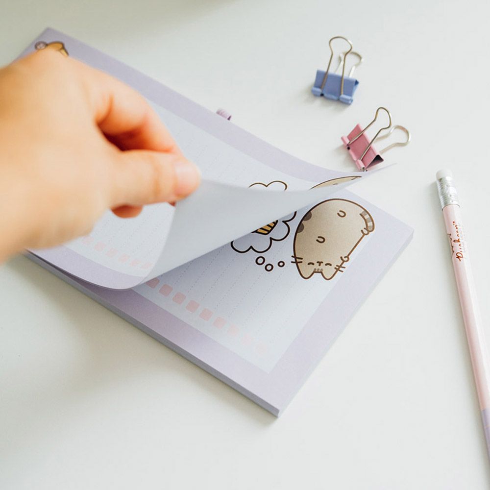 Notes Pad 65sh with Magnet & Pencil PUSHEEN Moments