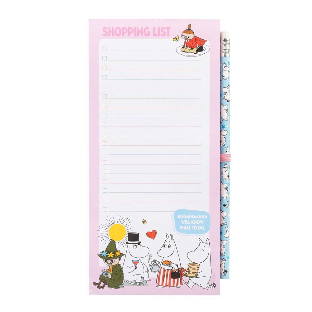 Notes Pad 65sh with Magnet & Pencil MOOMIN
