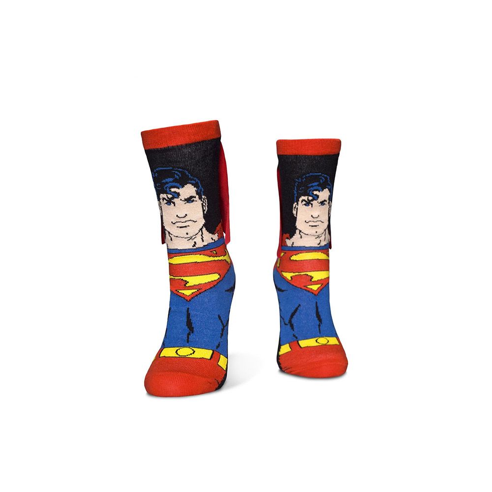 Socks with Cape 1pc 39/42 WARNER Superman