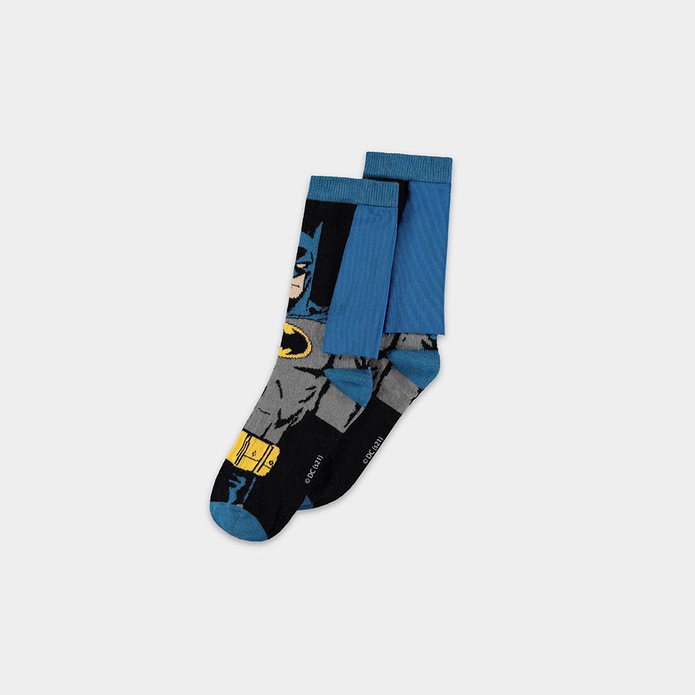 Socks with Cape 1pc 39/42 DC COMICS Batman
