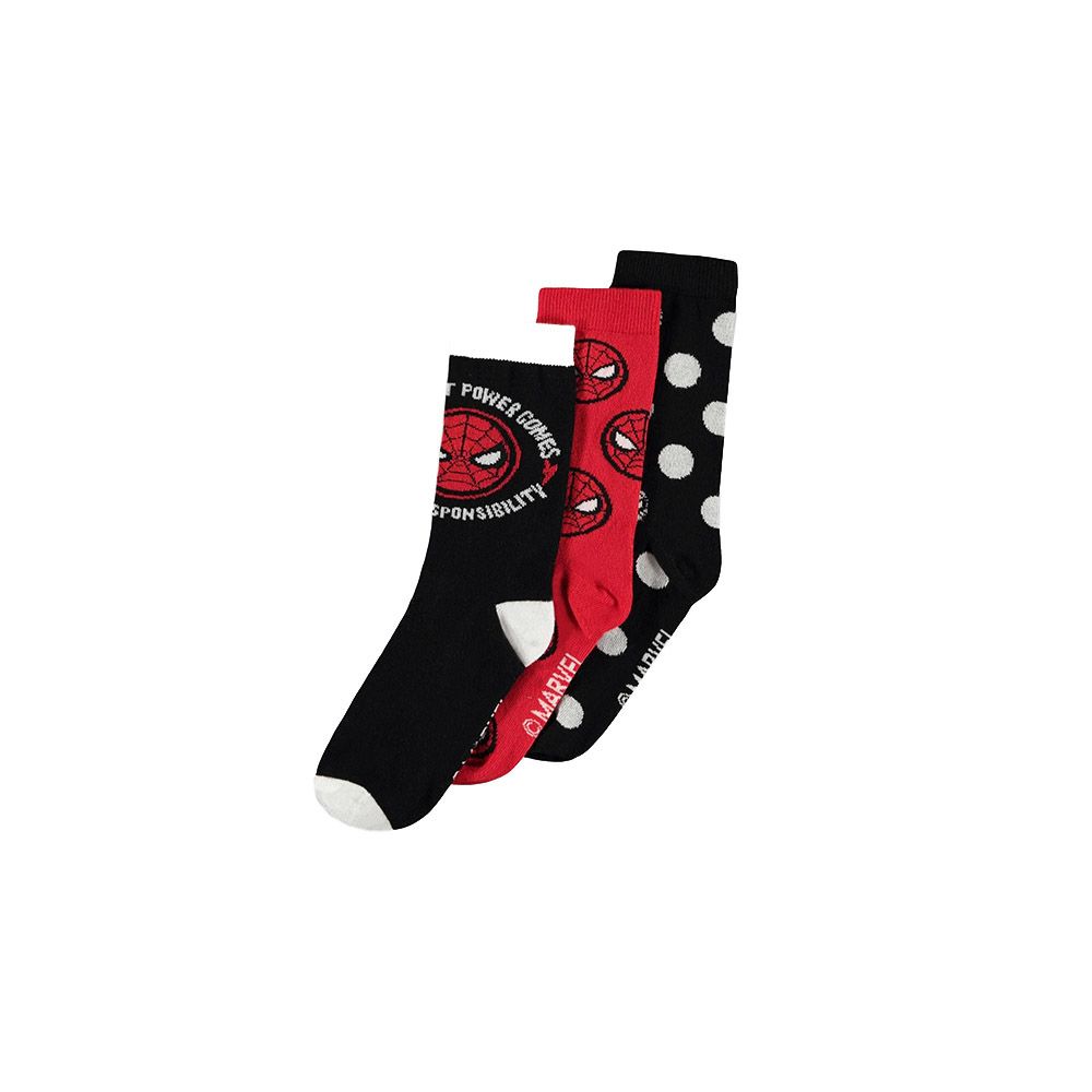 Socks 3pcs-pack 39/42 MARVEL Spiderman