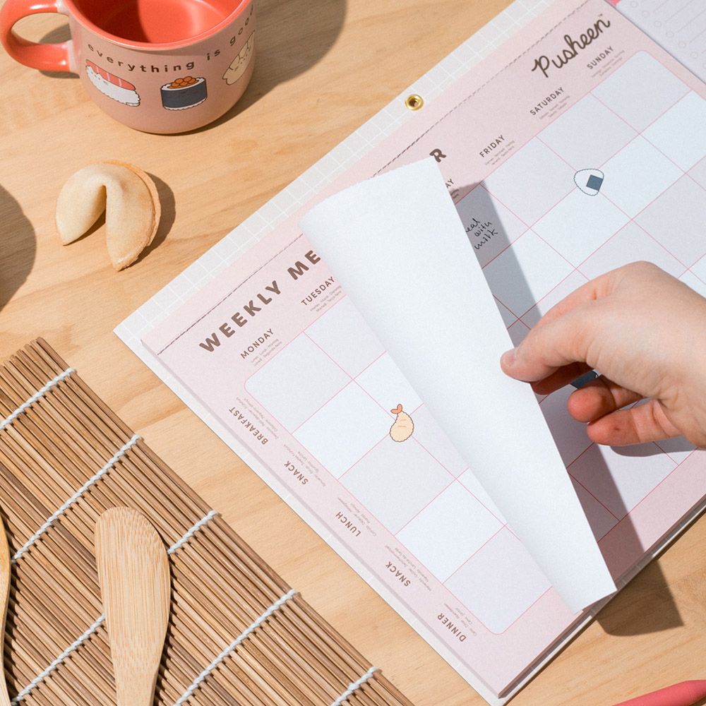 Magnetic Planner PUSHEEN Sushi Roll