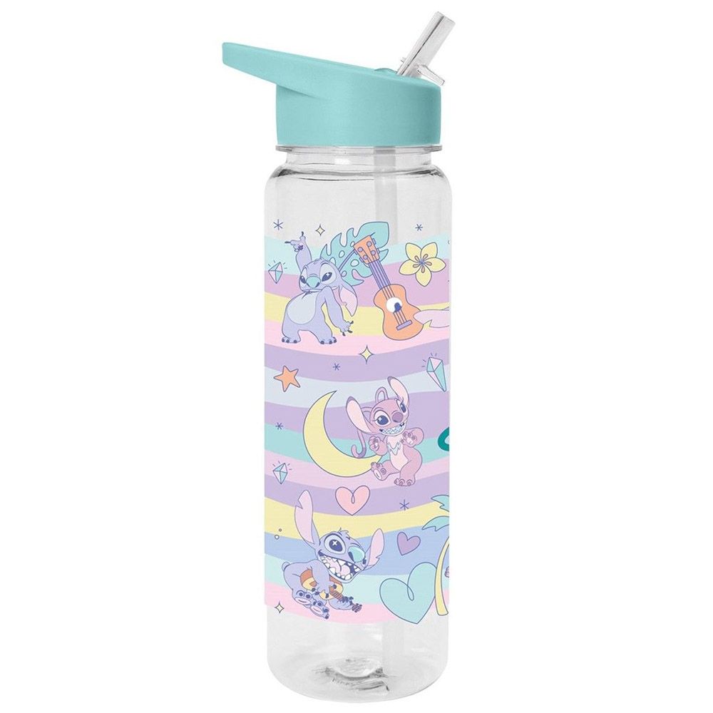 Πλαστικό Μπουκάλι με Καλαμάκι 500ML LILO & STITCH (PLANETARY)