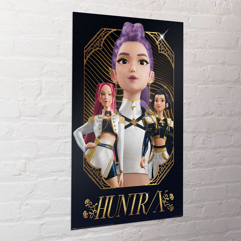 (HUNTRIX GOLDEN) Maxi Poster K-POP DEMON HUNTERS
