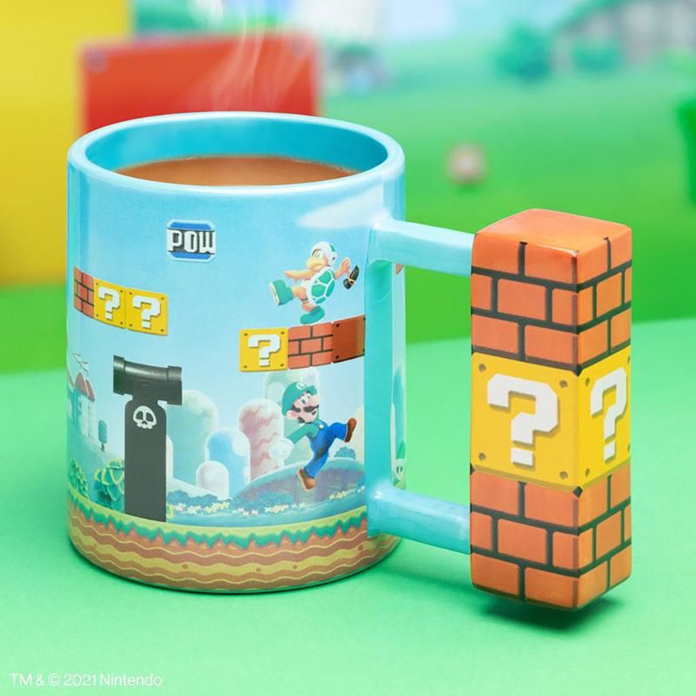 Mug NINTENDO Super Mario Level Shaped