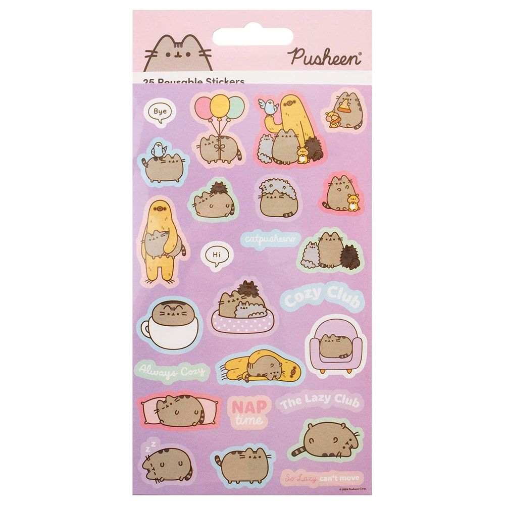 Reusable Stickers PUSHEEN