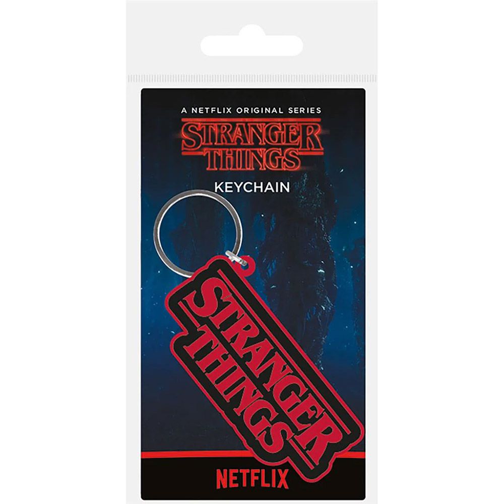 PVC Keychain STRANGER THINGS Logo