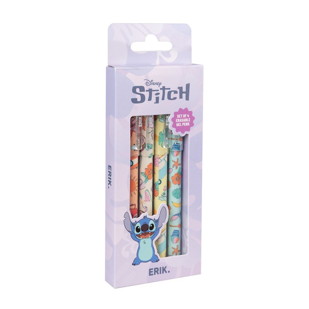Στυλό που σβήνει σε 4 Χρώματα Σετ 4 τεμαχίων DISNEY STITCH