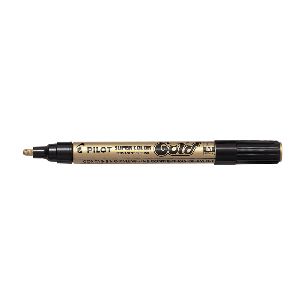 Permanent Marker PILOT Gold 4,5mm, Pack of 12pcs