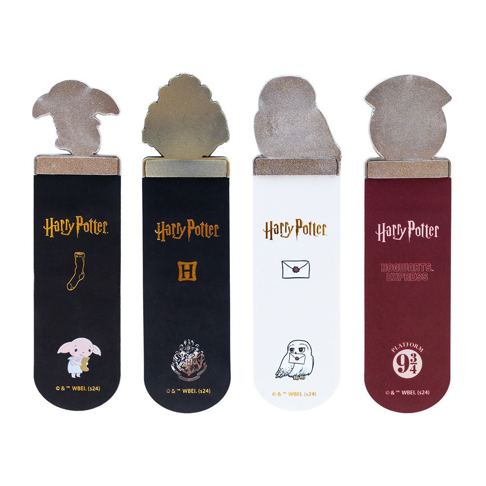 Set of 4 Bookmarks HARRY POTTER