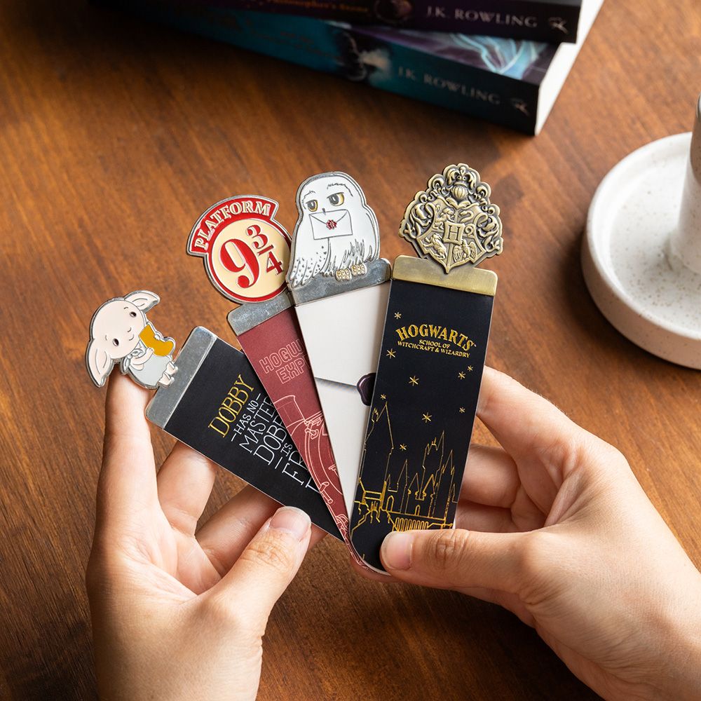 Set of 4 Bookmarks HARRY POTTER