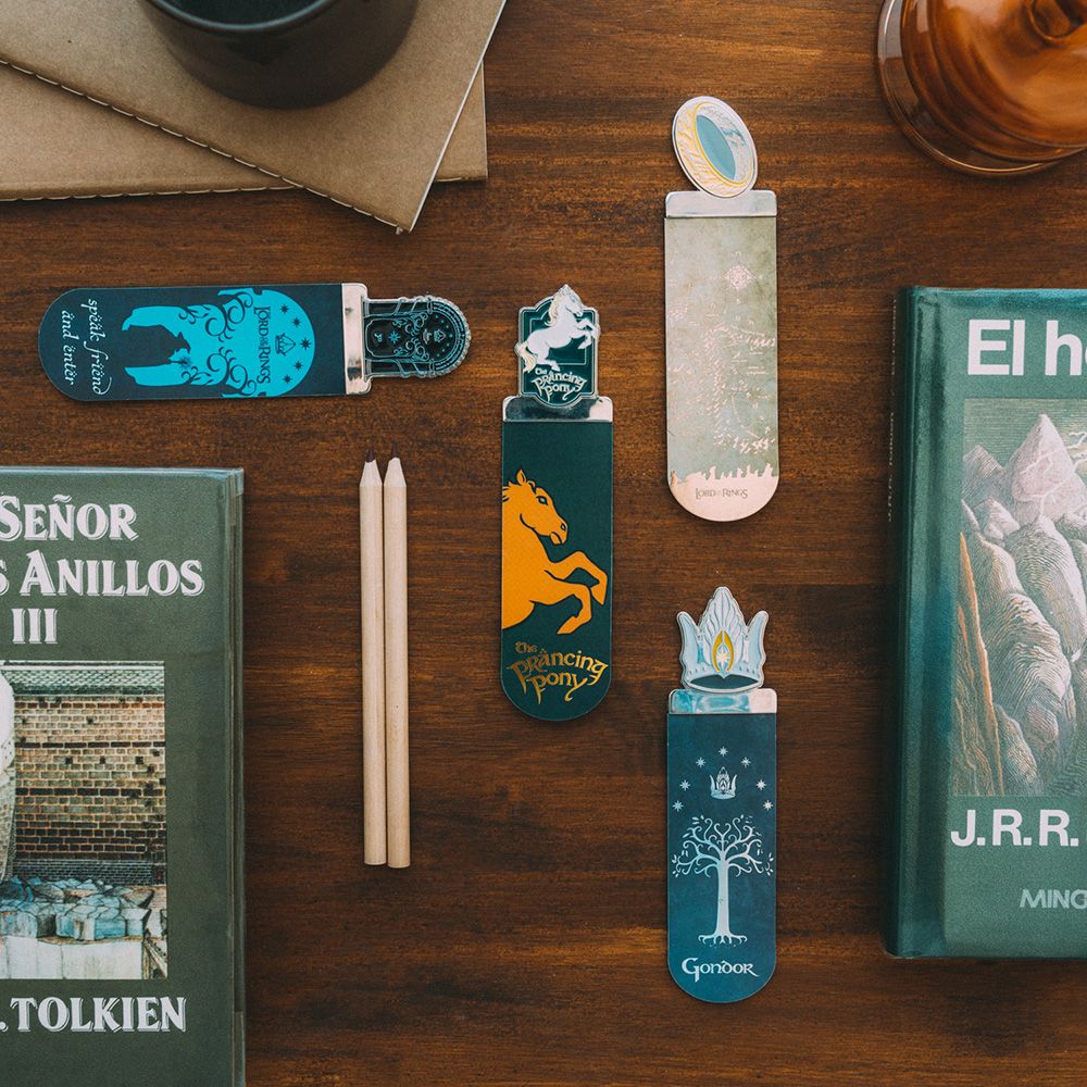 Set of 4 Bookmarks LORD OF THE RINGS