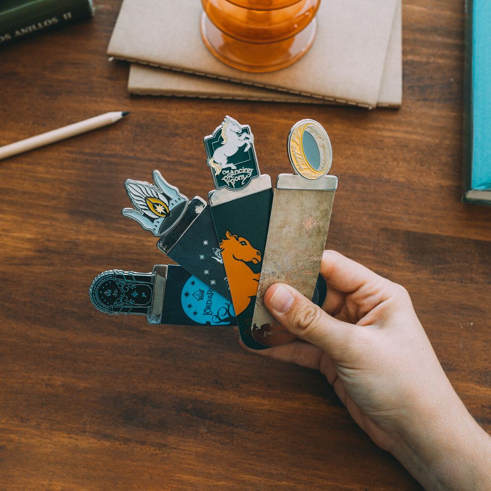 Set of 4 Bookmarks LORD OF THE RINGS