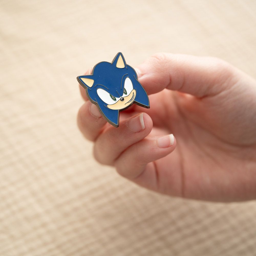4 Badge Pack SONIC THE HEDGEHOG