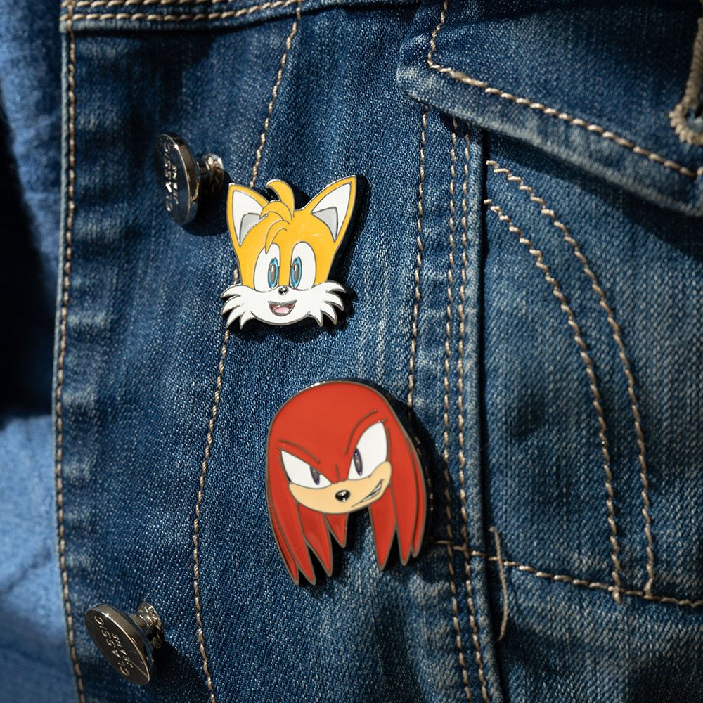 4 Badge Pack SONIC THE HEDGEHOG