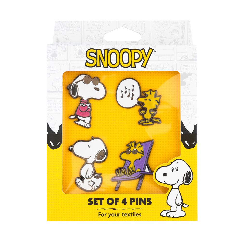 4 Badge Pack SNOOPY