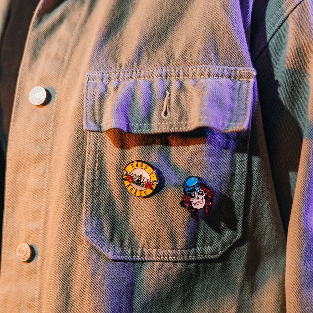 4 Badge Pack GUNS N' ROSES