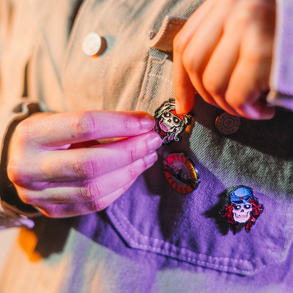 4 Badge Pack GUNS N' ROSES