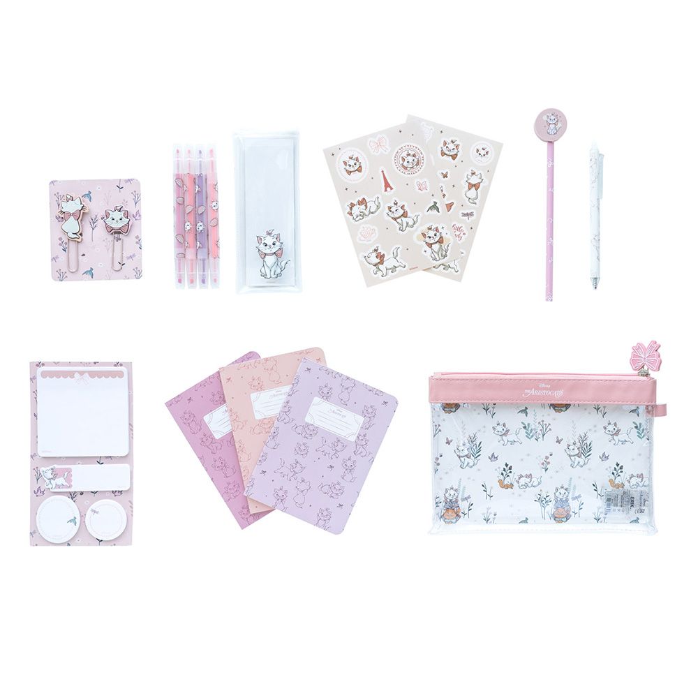 Stationery Set DISNEY The Aristocats Bonjour Marie