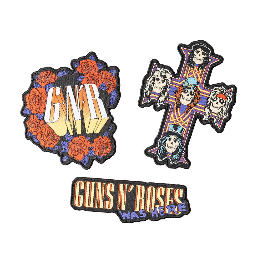 3 Patches Pack GUNS N' ROSES