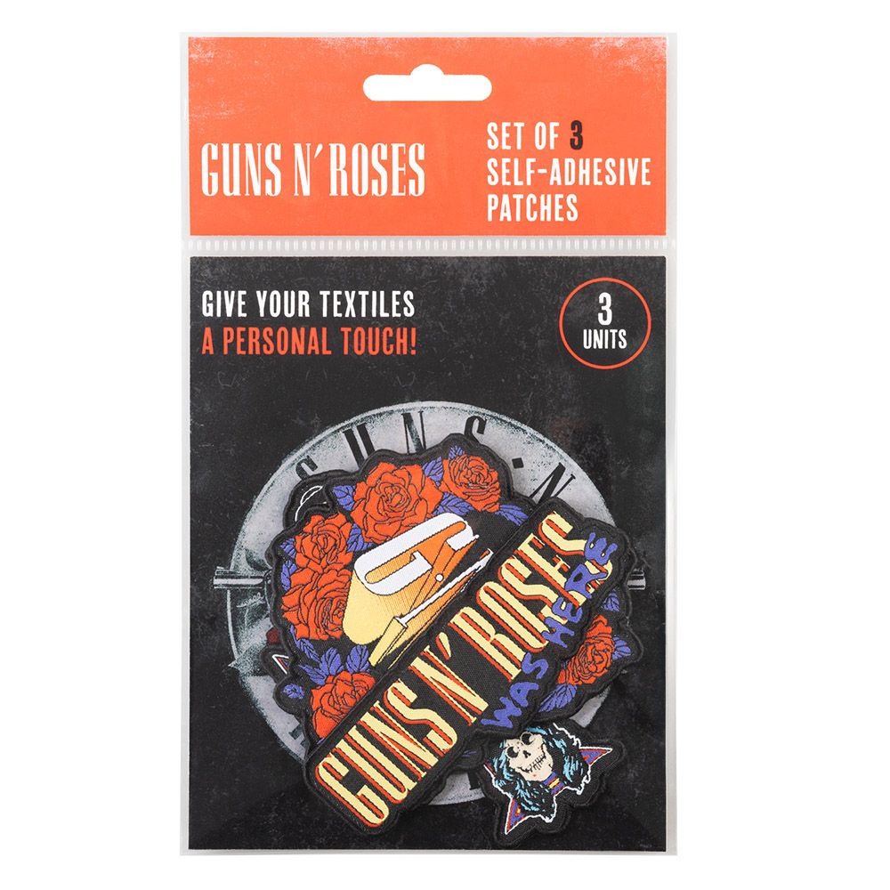 3 Patches Pack GUNS N' ROSES