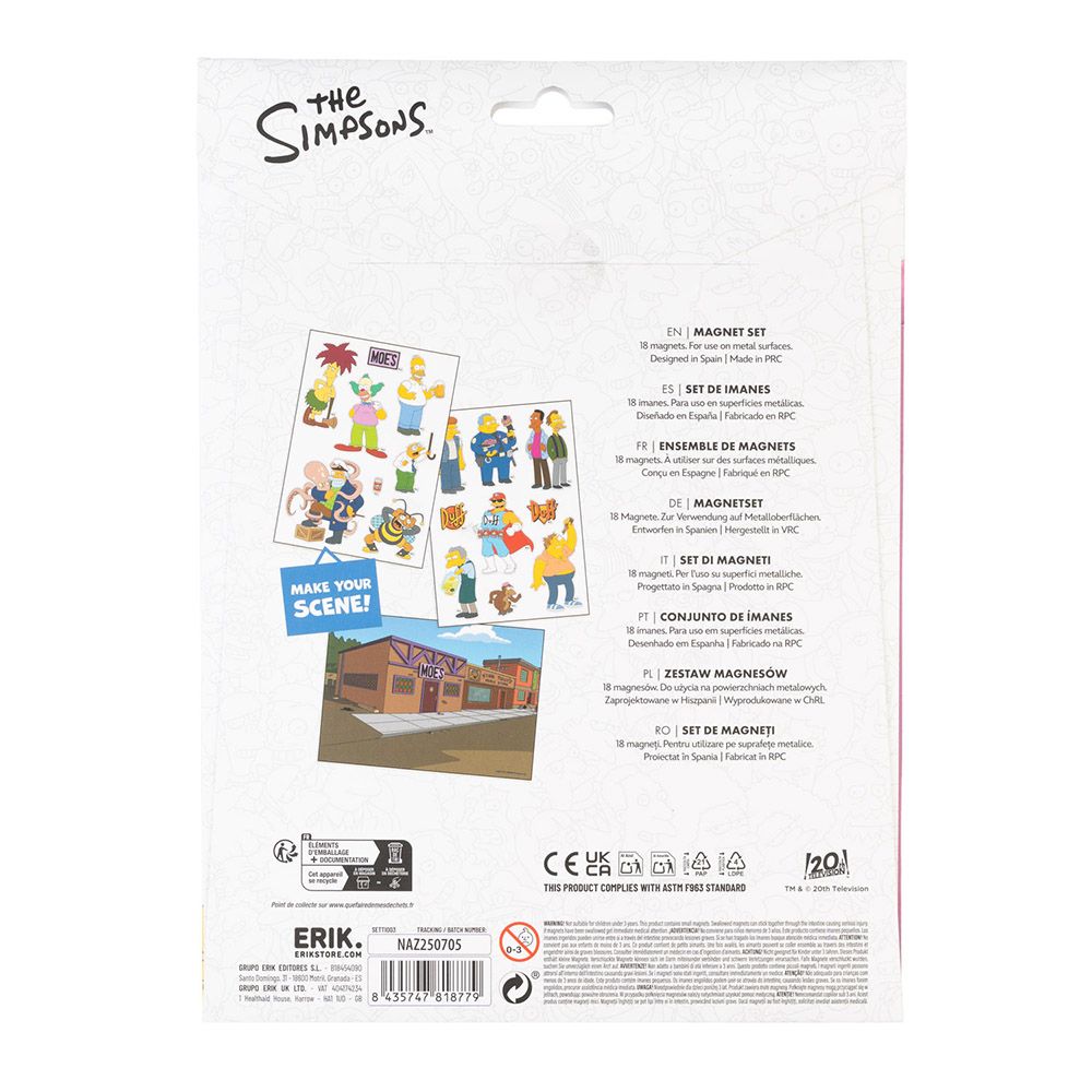 Set Magnets THE SIMPSONS Citizens