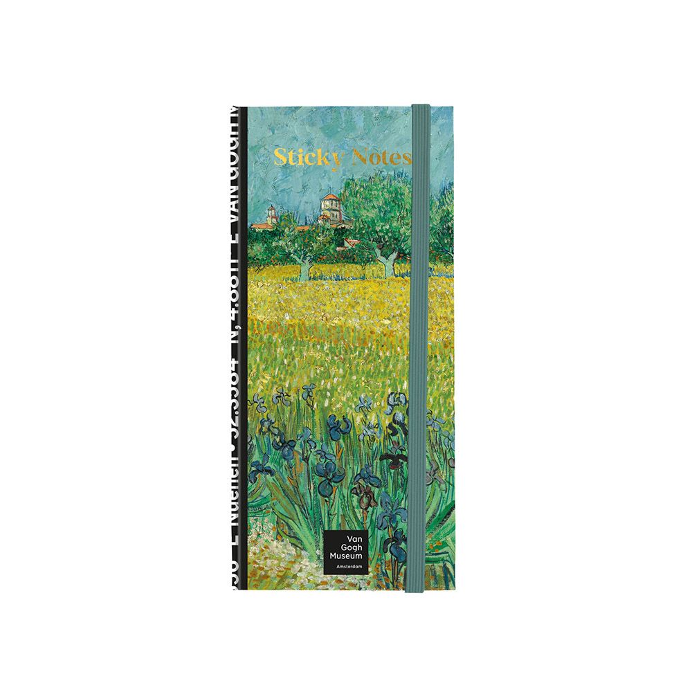Notepad 8Χ17cm with Sticky Notes in 6 sizes VAN GOGH MUSEUM