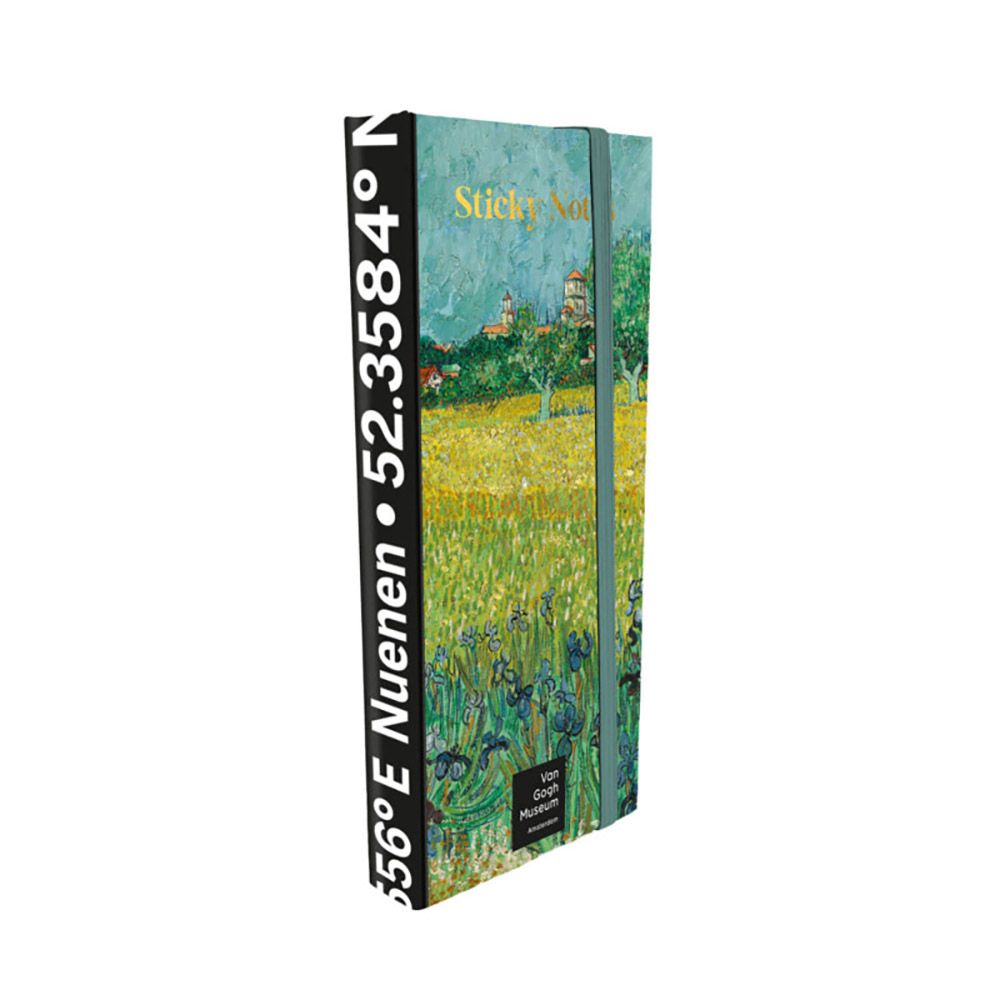 Notepad 8Χ17cm with Sticky Notes in 6 sizes VAN GOGH MUSEUM