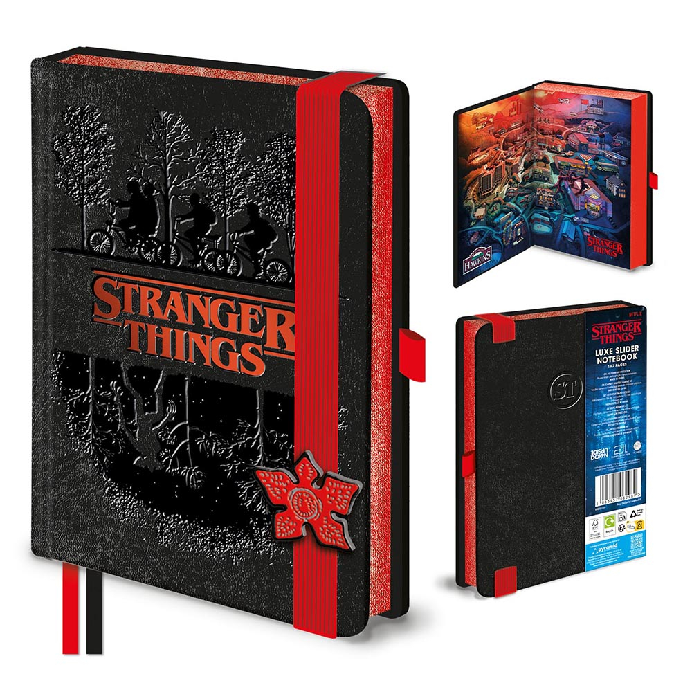 Σημειωματάριο 25.5x21 STRANGER THINGS UPSIDE DOWN