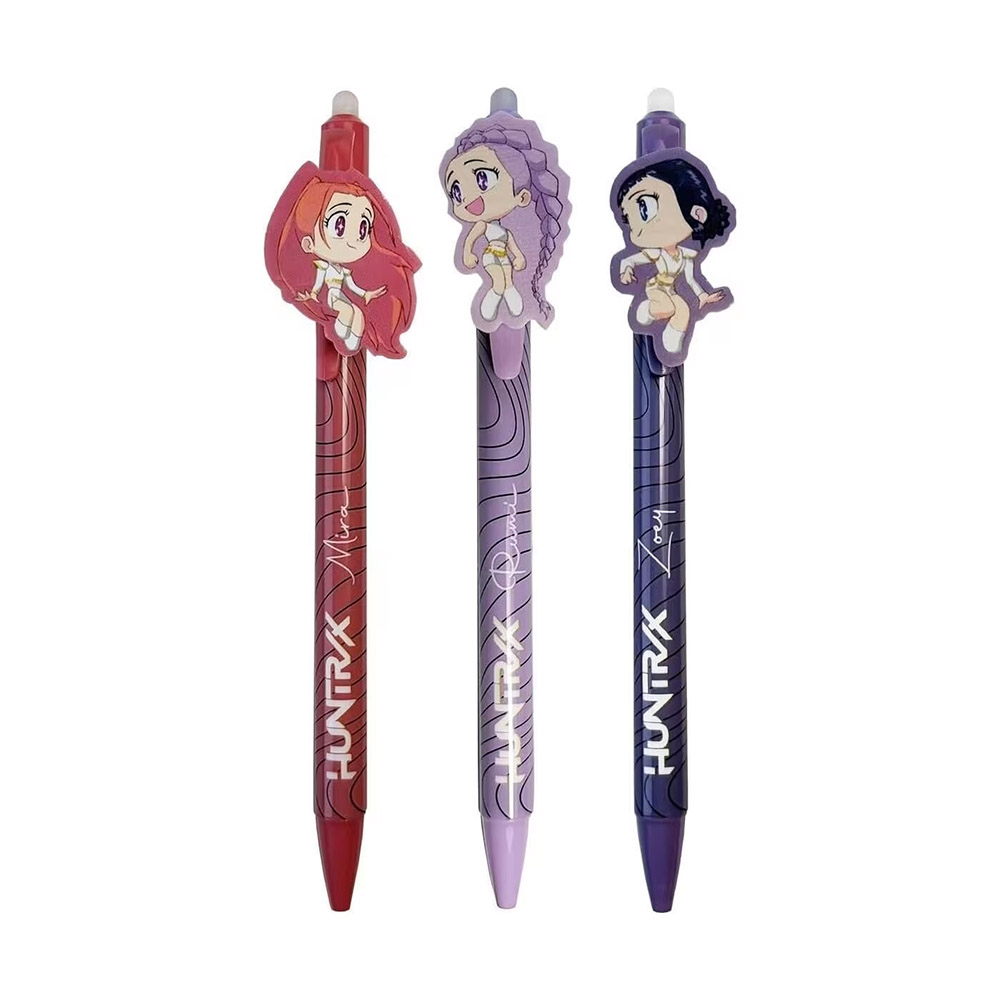 Στυλό Gel Pen που σβήνουν K-POP DEMON HUNTERS σε Συσκ. 3 τεμαχίων