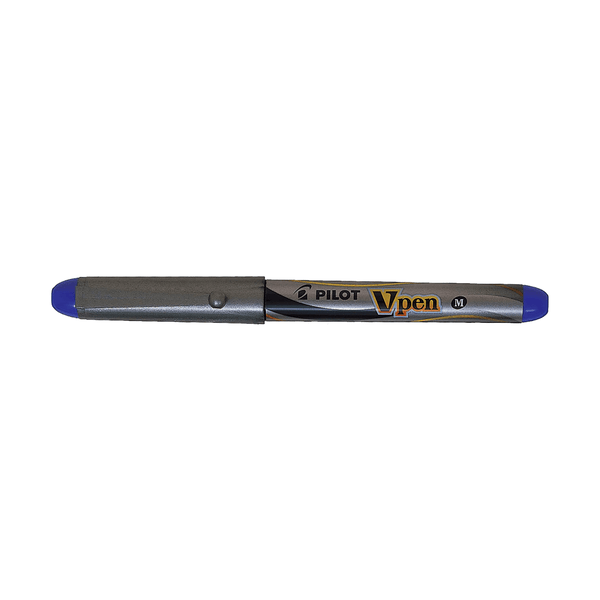 PILOT V-PEN Blue, with 12 Pieces
