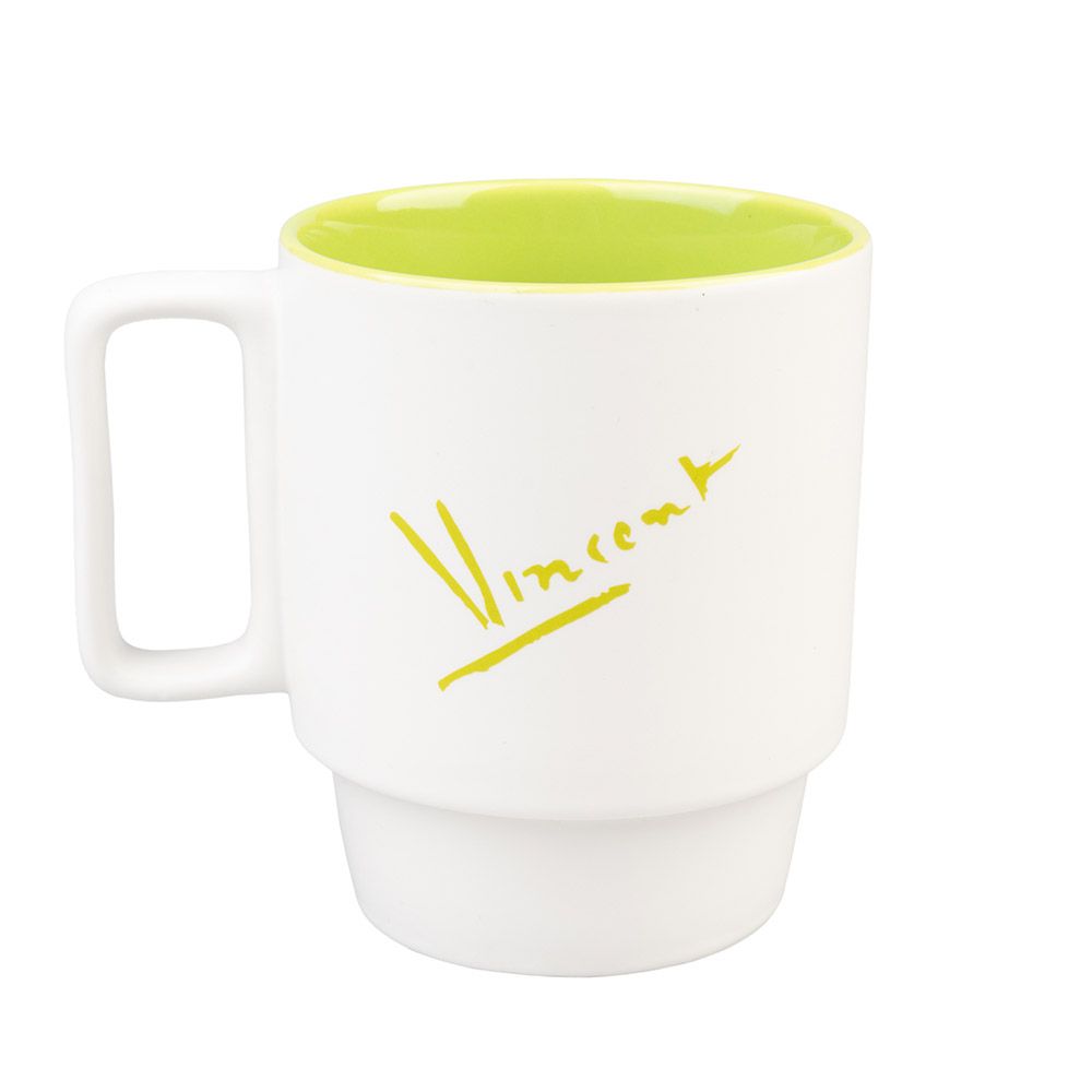 Premium Mug 350ml VAN GOGH MUSEUM Yellowish-green