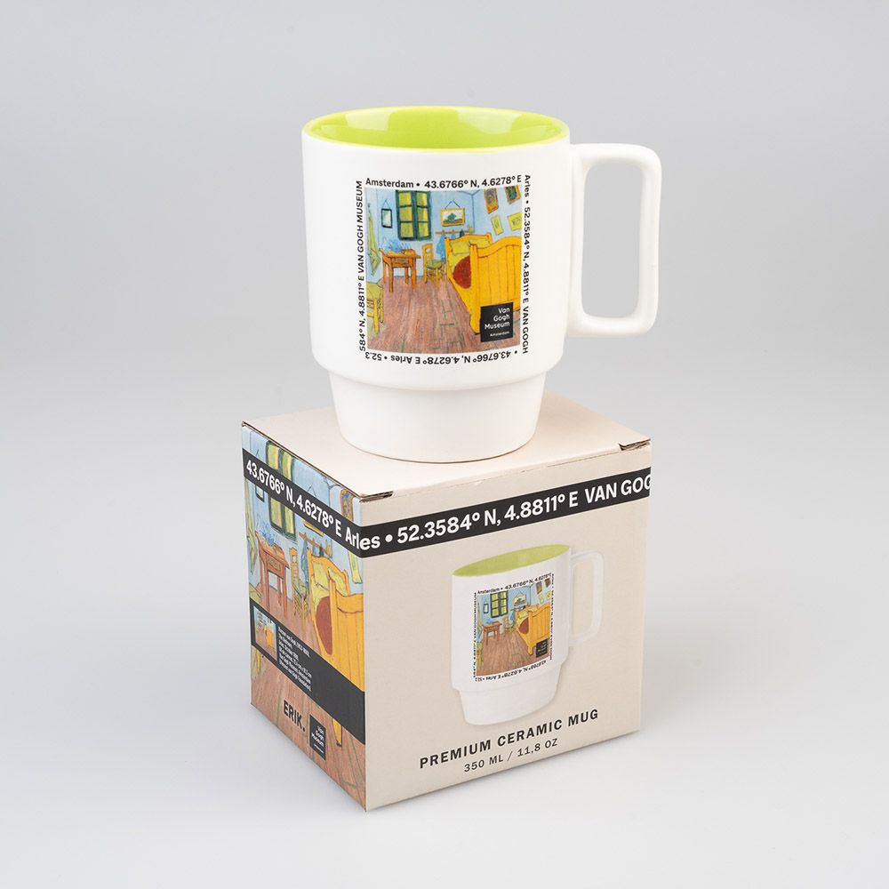 Premium Mug 350ml VAN GOGH MUSEUM Yellowish-green