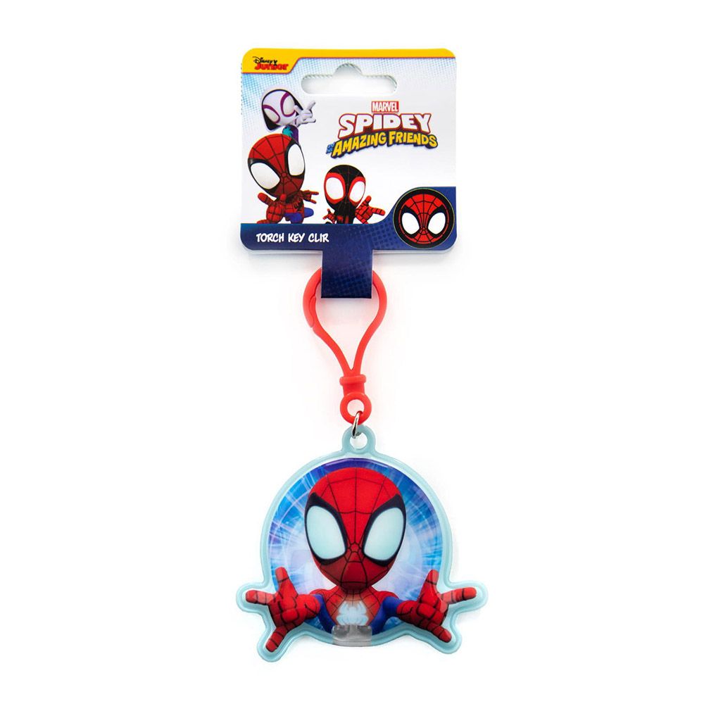 Keyring with Light MARVEL SPIDEY and His Amazing Friends Glow Webs
