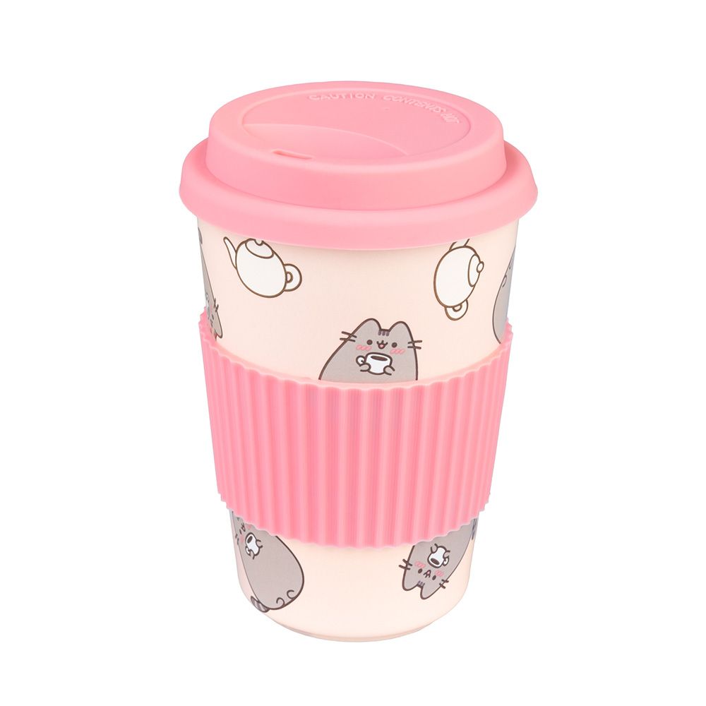 Κεραμική Κούπα Ταξιδιού 400ml με Καπάκι PUSHEEN Moments Collection