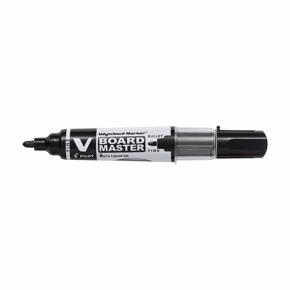 Whiteboard Marker Fine PILOT V-BOARD MASTER Blue, Pack of 10pcs