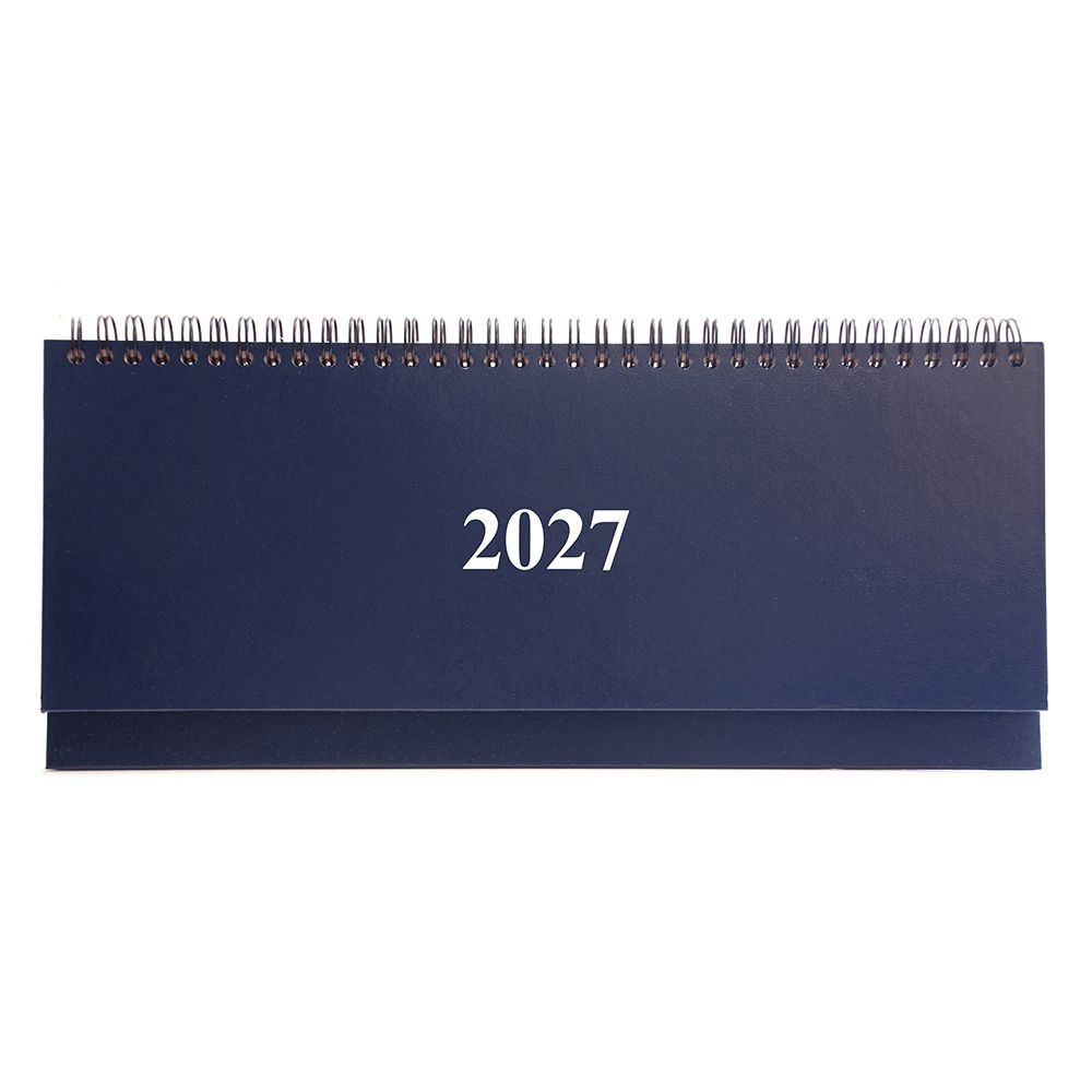 Πλάνο Εβδομαδιαίο 2027 30Χ13 Σπιράλ Μπλε